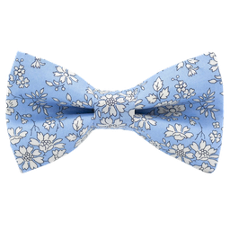 Noeud papillon Liberty "Capel" bleu ciel