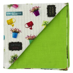 Pochette "Botanique" plantes & arrosoirs