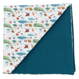 Pochette "Le Grand Bleu" animaux marins