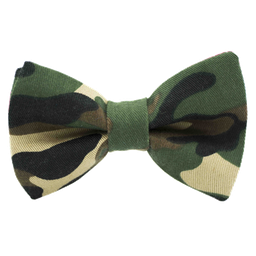 Noeud papillon "Rambo" camouflage kaki et marron