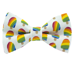 Noeud papillon "Magnum" glaces à l'eau multicolores