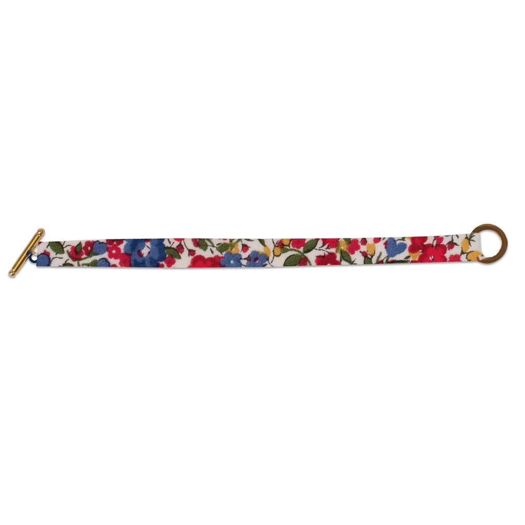 Bracelet Liberty "Emma and Georgina" rouge