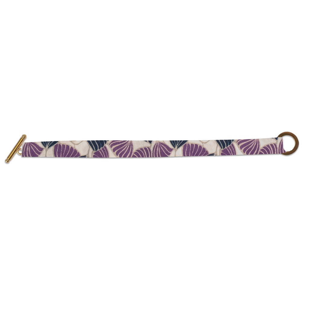 Bracelet Liberty "Deco Wings" violet & bleu