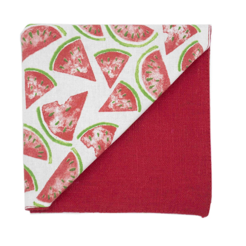 Pochette "Summer Fresh" pastèques rouges