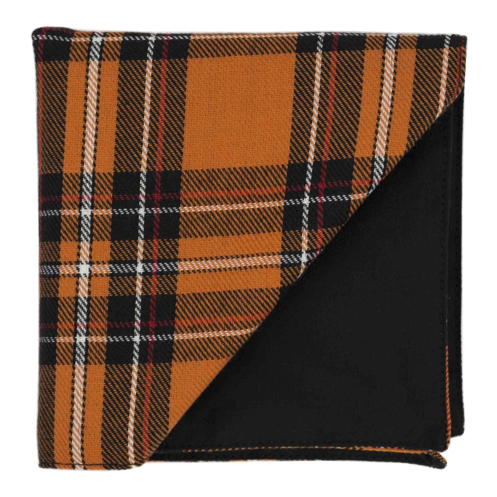 Pochette Tartan orange "Trainspotting"