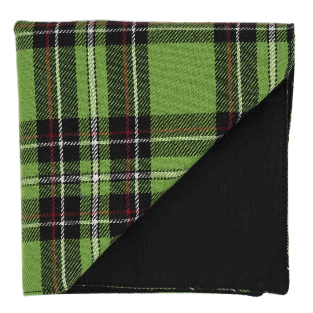 Pochette Tartan vert "Peter Pan"