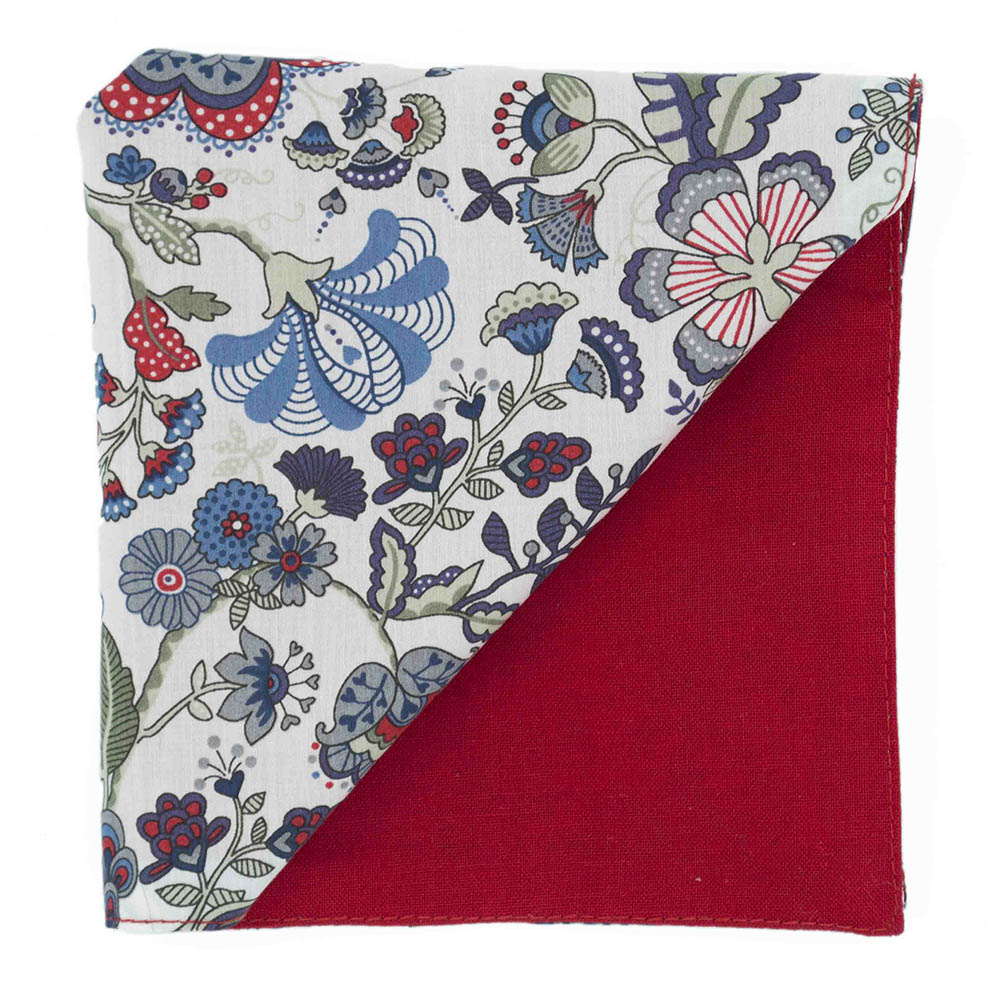 Pochette Liberty "Mabelle" bleue