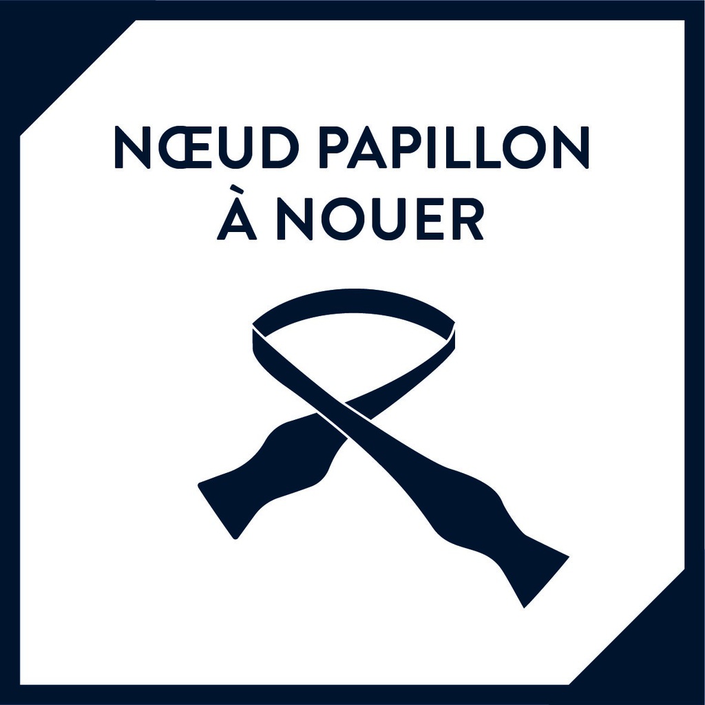 Noeud papillon à nouer personnalisé