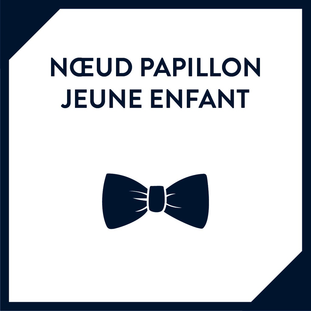 Noeud papillon personnalisé Jeune Enfant