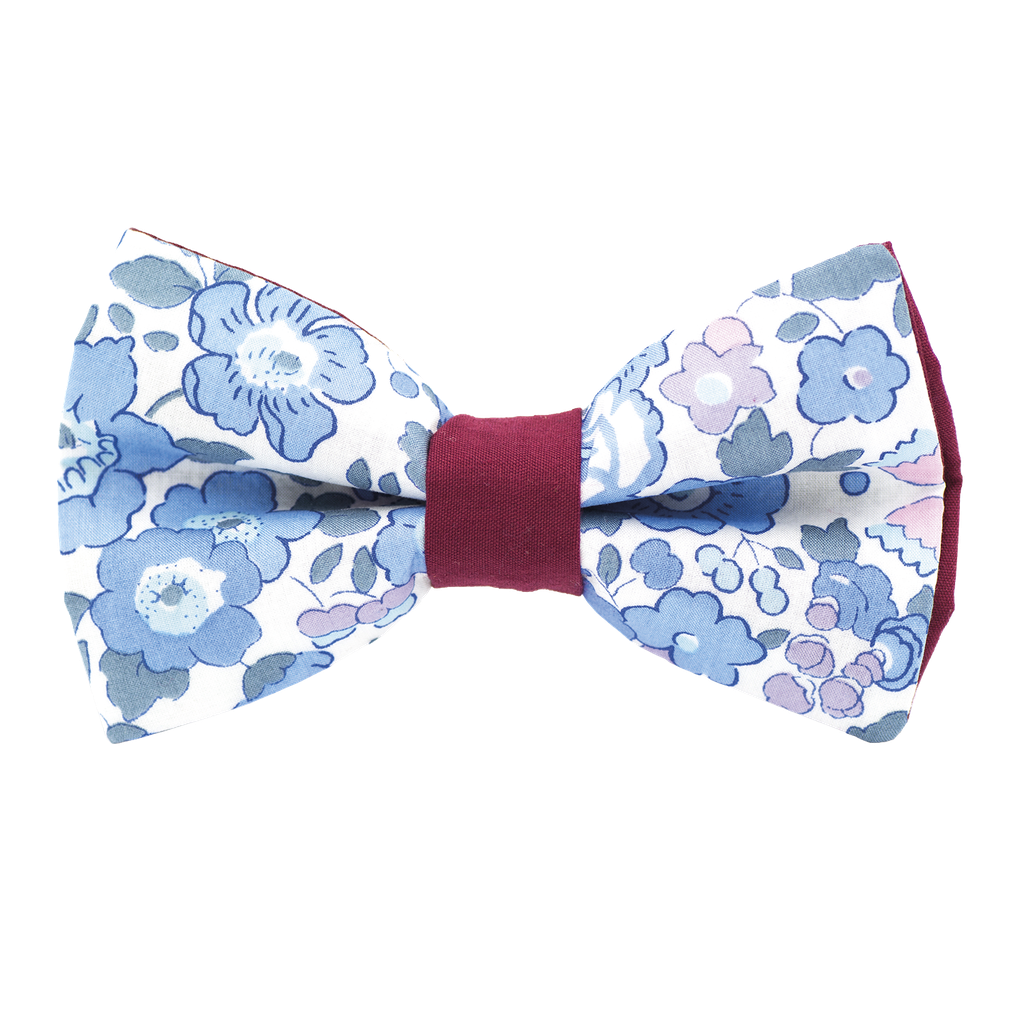 Noeud papillon Liberty "Betsy" bleu ciel