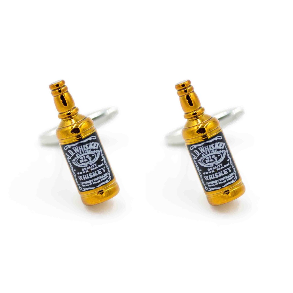 Boutons de manchettes "Bouteille Jack Daniel's"