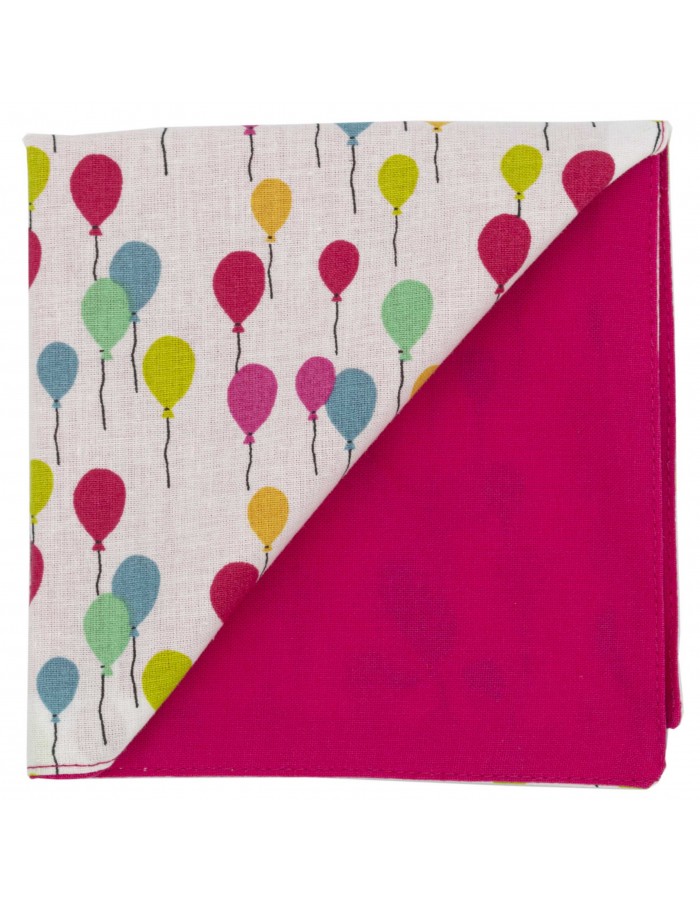 Pochette "Happy Balloon" ballons multicolores