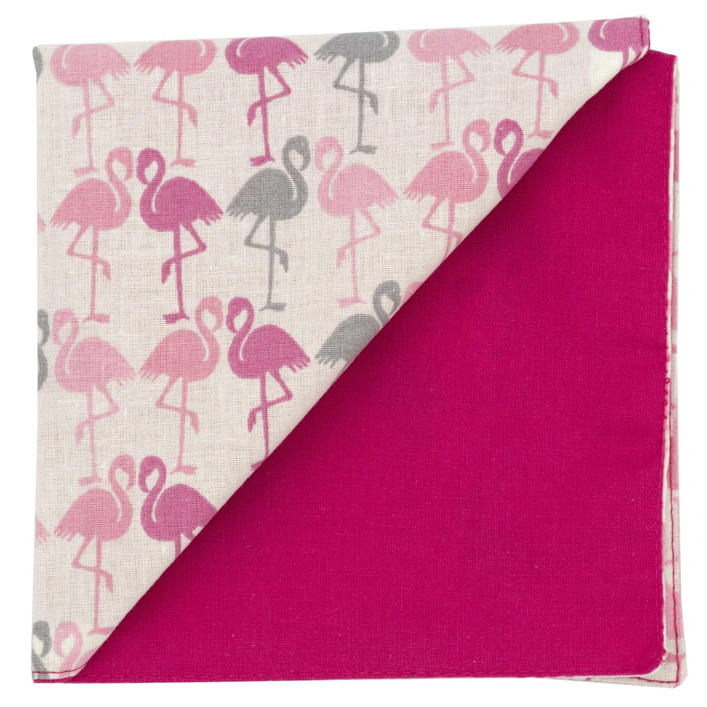 Pochette "Flamingo-Pastel" rose