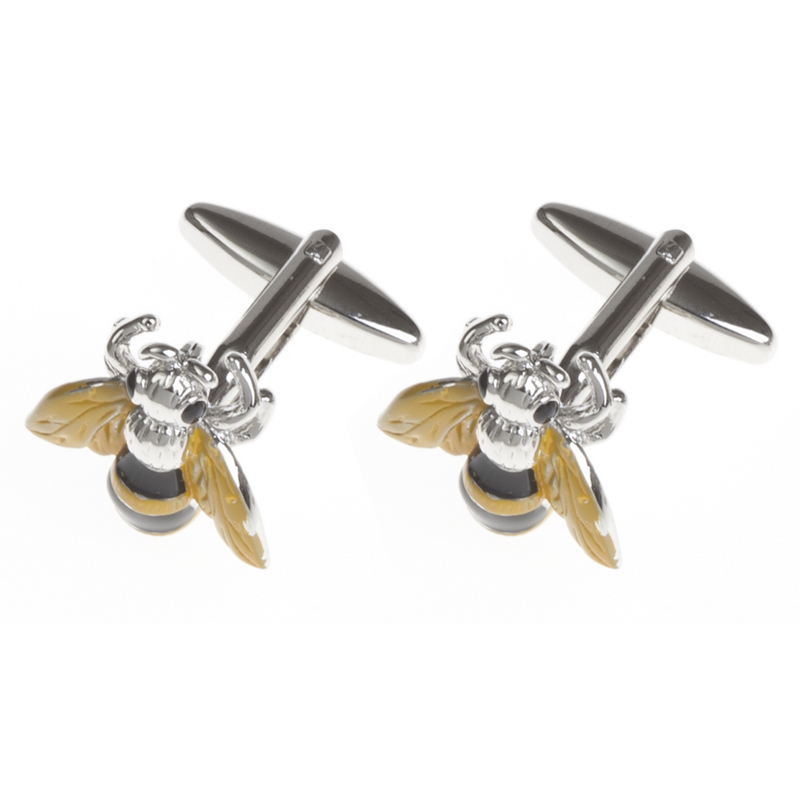 Boutons de manchettes "Abeilles"