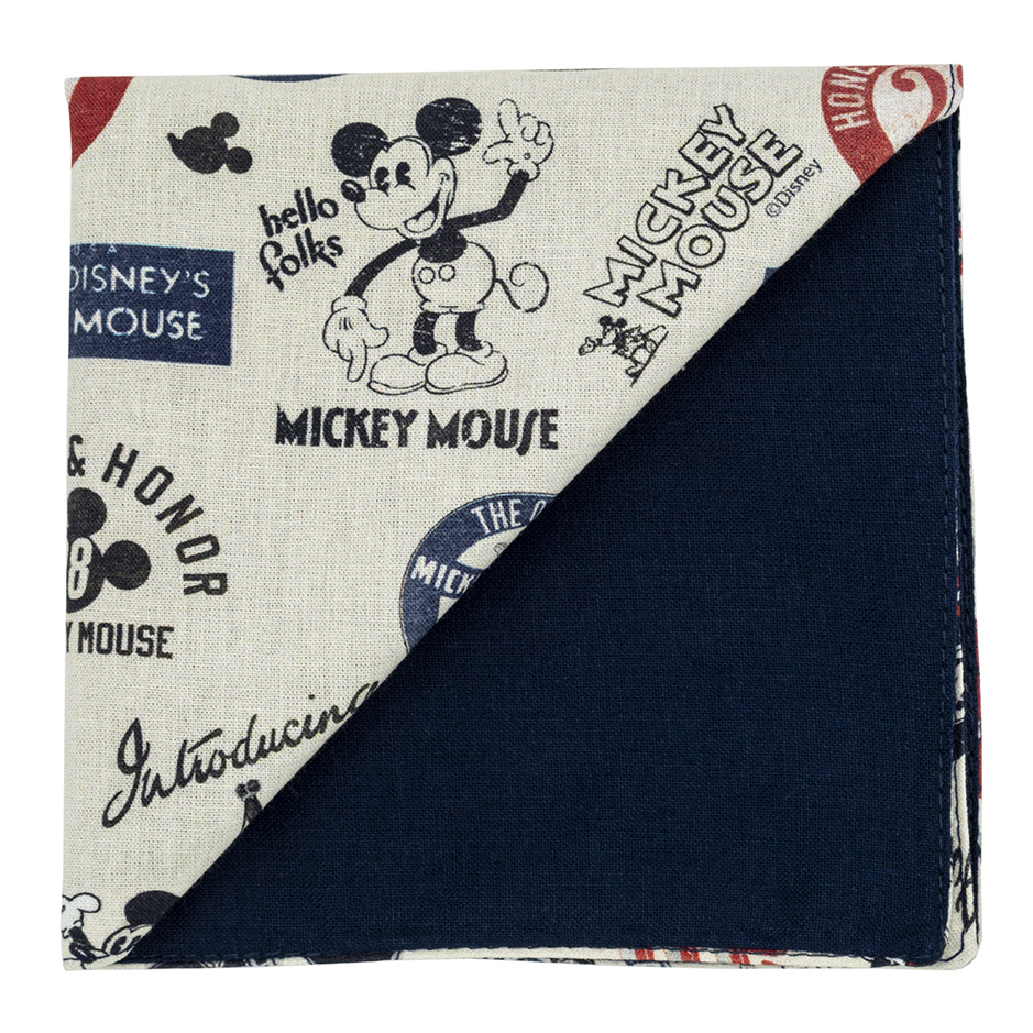 Pochette "Mickey Mouse" beige