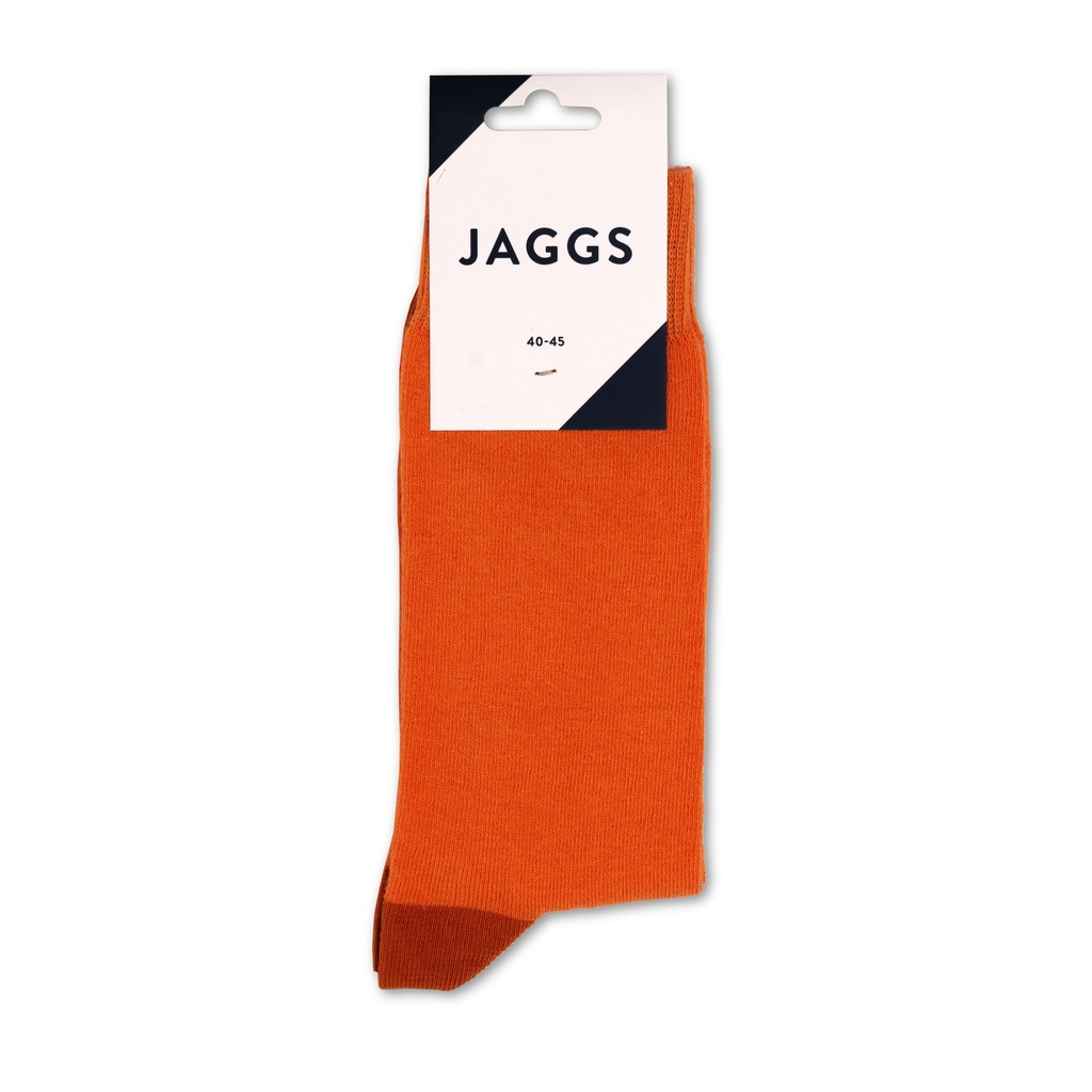 Chaussettes orange en coton