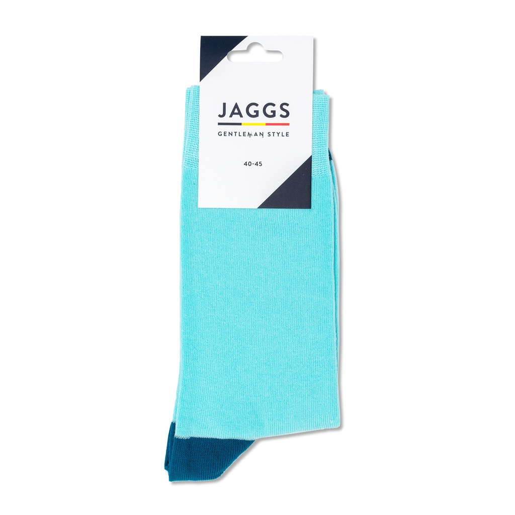 Chaussettes vert piscine en coton