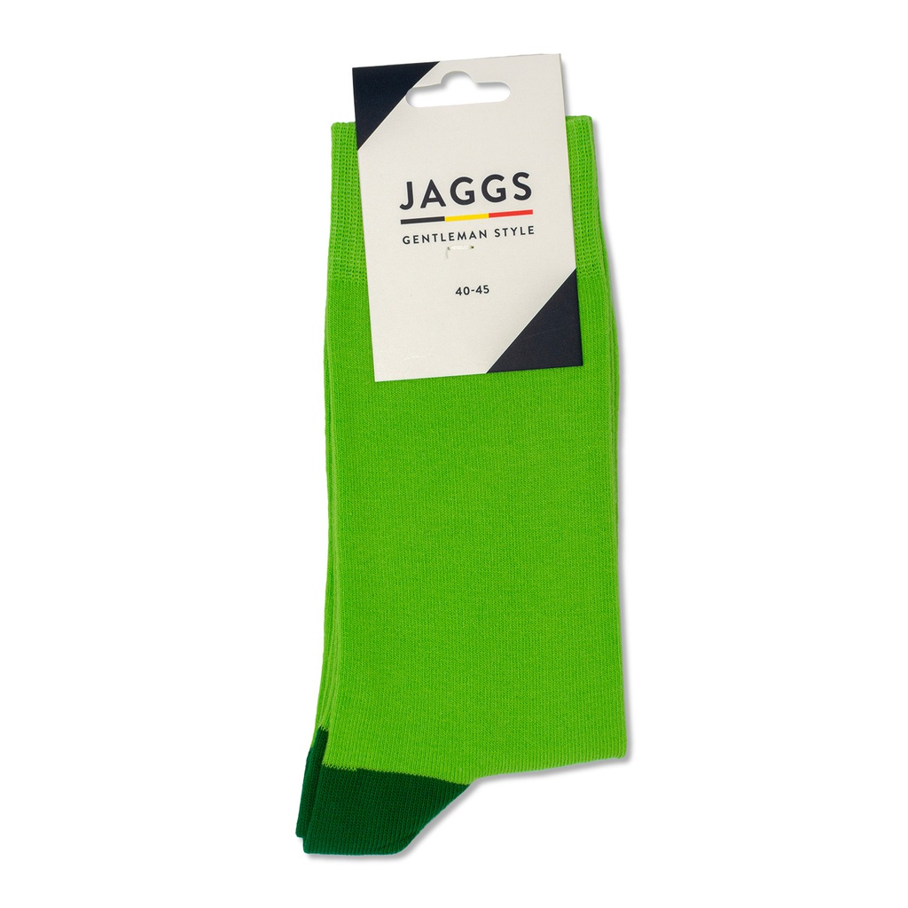 Chaussettes vert pomme en coton