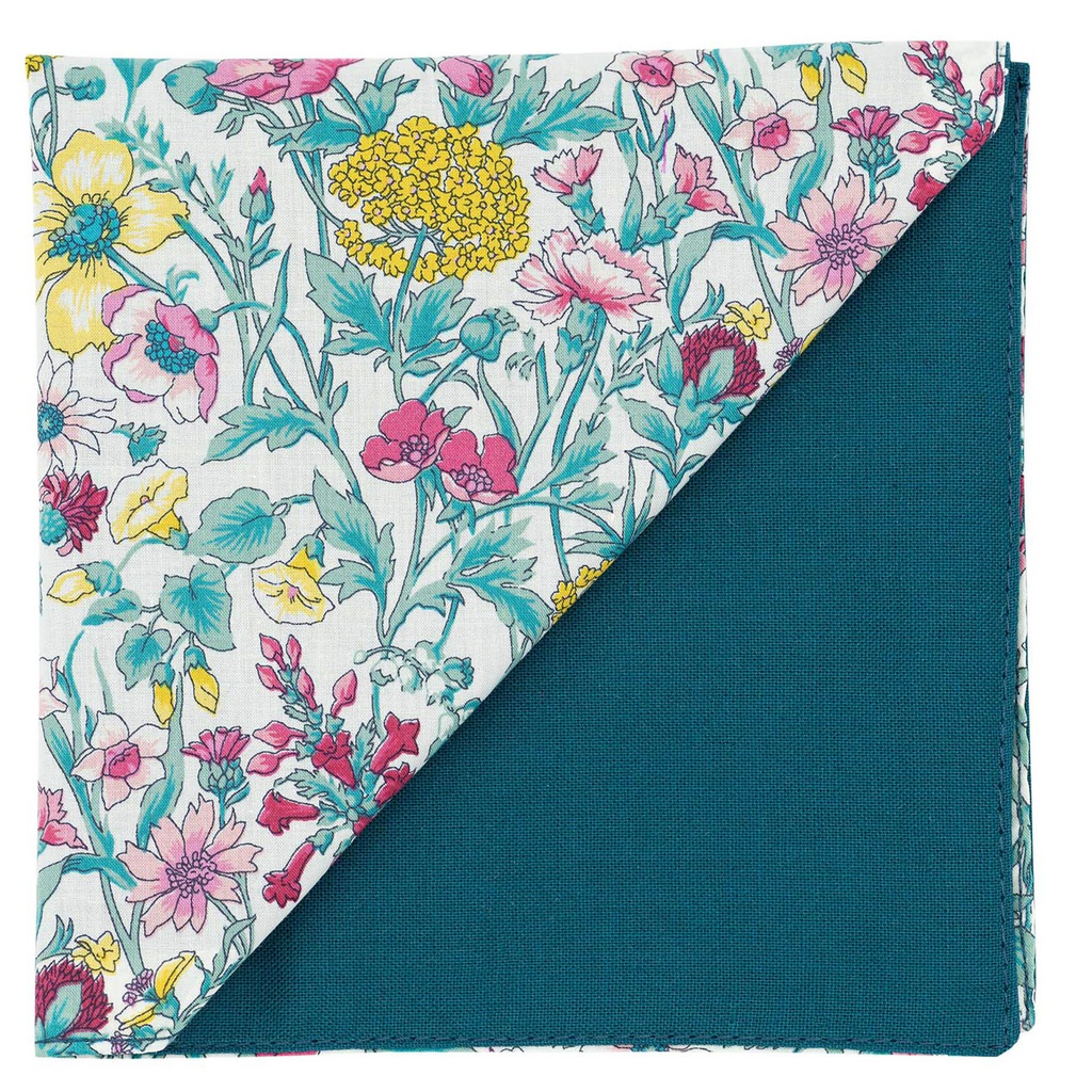 Pochette Liberty "Rachel" vert canard