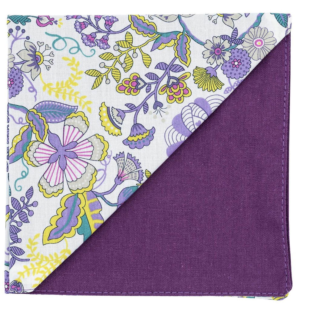 Pochette Liberty "Mabelle" mauve
