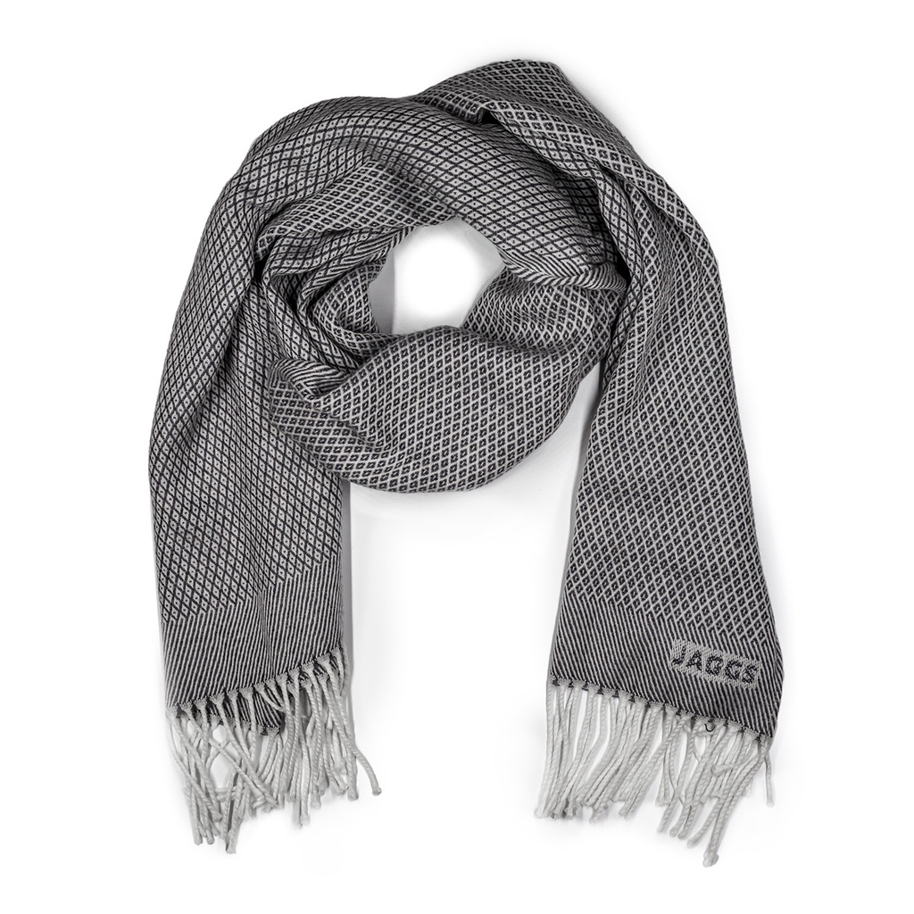 Écharpe en laine "Everest" gris anthracite