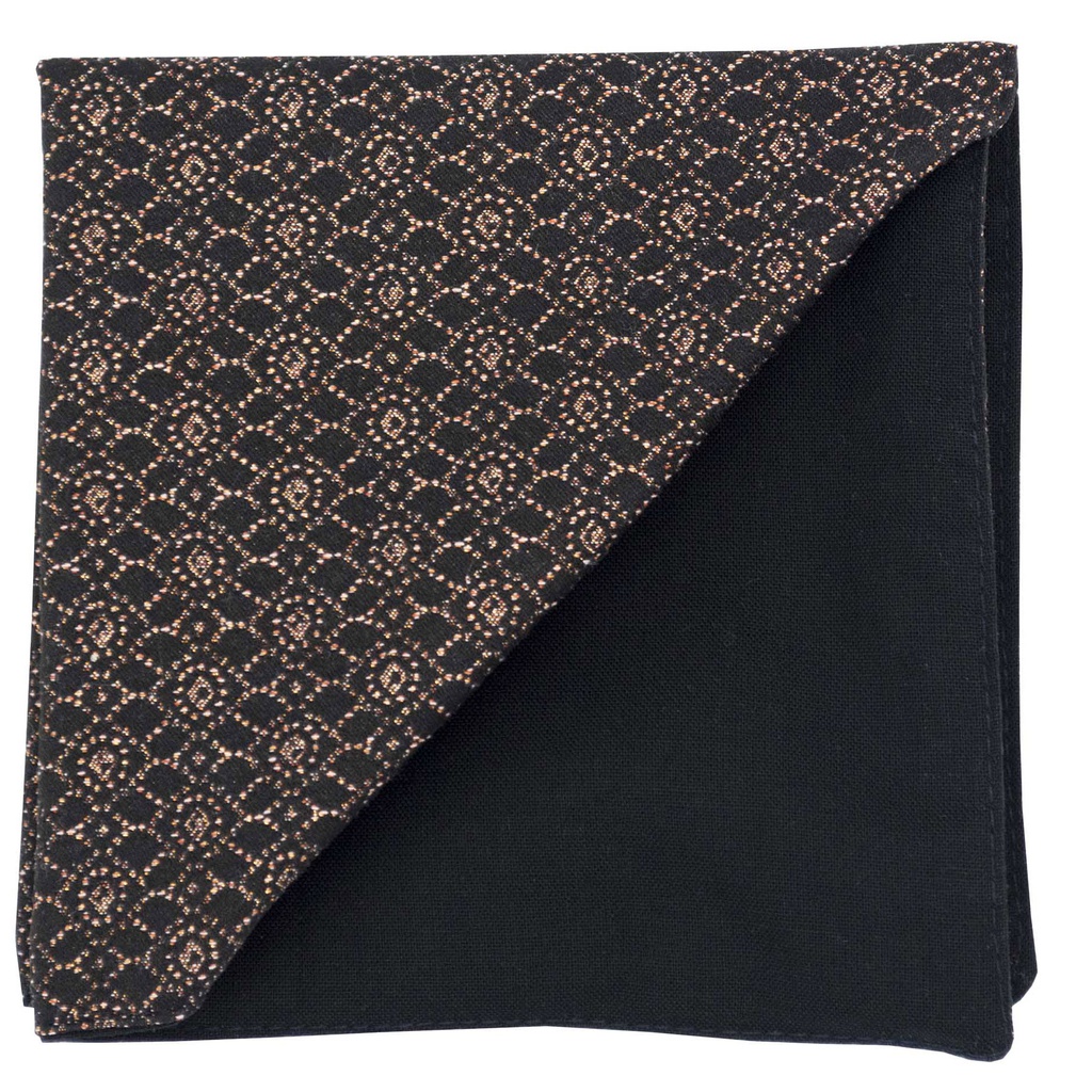 Pochette "Fashion Night" - strass sur fond noir