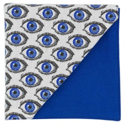 [JA.PO.MO.EYES.01] Pochette "Big Brother" yeux bleus sur fond blanc