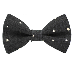 [JA.NP.JE.STAR.01] Noeud papillon jean "Star Wars" - Etoiles
