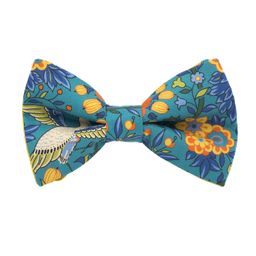 [JA.NP.LI.DAPA.03] Noeud papillon Liberty "Dante's Paradise" turquoise
