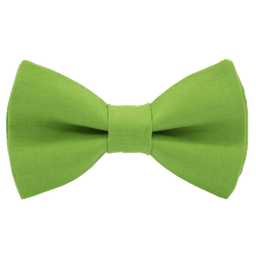 Noeud papillon uni vert pomme "Dublin"