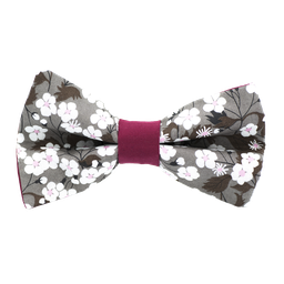 Noeud papillon Liberty "Mitsi" brun
