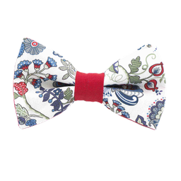 Noeud papillon Liberty "Mabelle" bleu