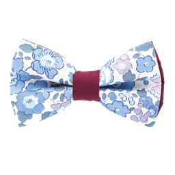 Noeud papillon Liberty "Betsy" bleu ciel