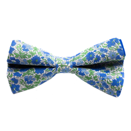 Noeud papillon Liberty "Rosalind" bleu