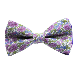 Noeud papillon Liberty "Rosalind" mauve