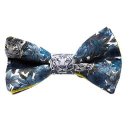Noeud papillon Liberty "Scotty's Tiger" bleu