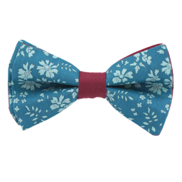 Noeud papillon Liberty "Capel" vert canard