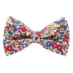 Noeud papillon Liberty "Emma and Georgina" rouge