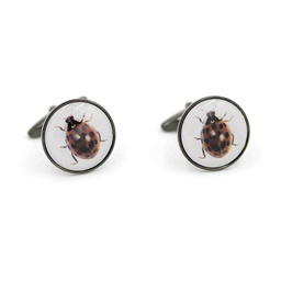 [TO.BM.ME.Q29] Boutons de manchettes "Coccinelle"