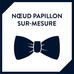 Noeud papillon personnalisé base soie