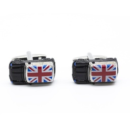 Boutons de manchettes "Mini" noire