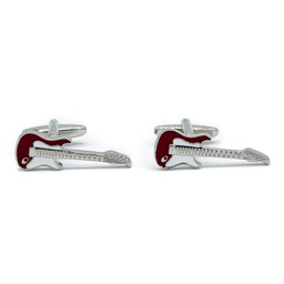 [TO.BM.ME.L122G] Boutons de manchettes "Guitare Fender""