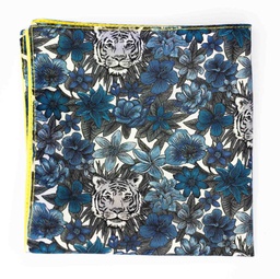 Pochette Liberty "Scotty's Tiger" bleu