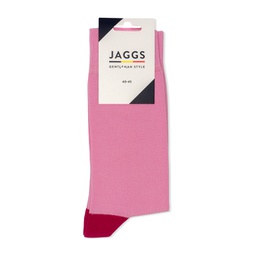 Chaussettes rose clair en coton