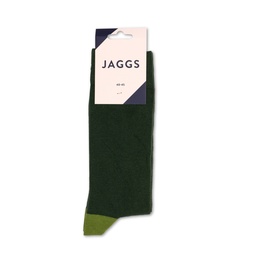 [JA.CH.UN.C3743.C7173] Chaussettes vert anglais en coton