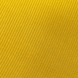 Cravate en soie jaune doré