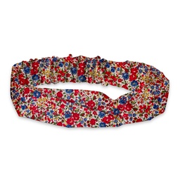 [JA.HBL.LI.EMMA.03] Headband large Liberty "Emma and Georgina" rouge