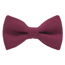 Noeud papillon uni rose framboise "Dallas"