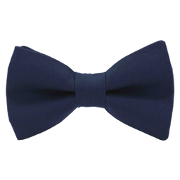 Noeud papillon uni bleu "Paris"