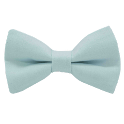 Noeud papillon uni vert d'eau "Tahiti"